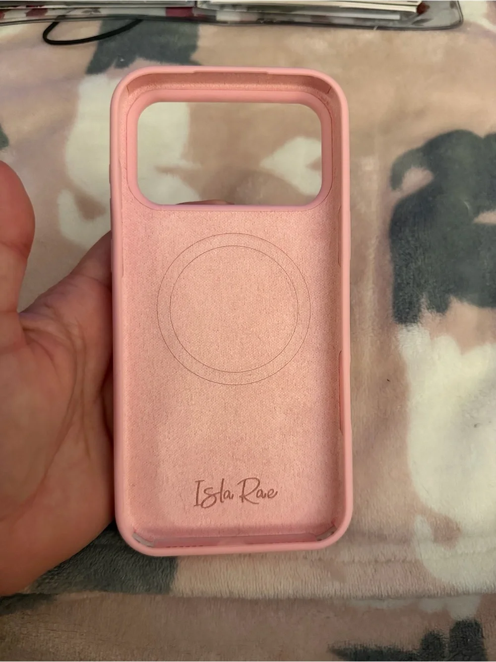 Pink Silicone Phone Case - Isla Rae